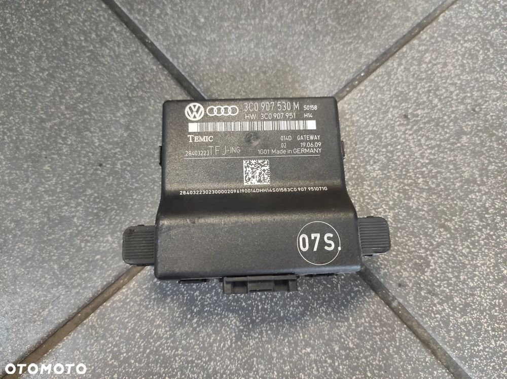 MODUŁ STEROWNIK CAN GATEWAY 3C0907530M VW AUDI SEAT SKODA WYSYŁKA !!! - 1
