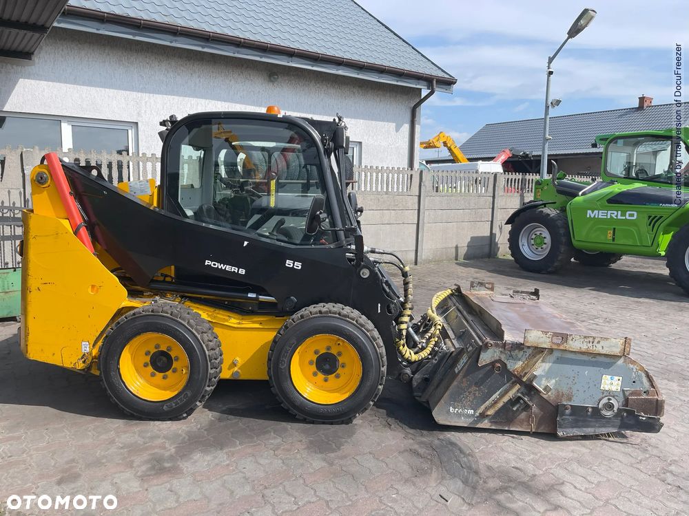 JCB Miniładowarka Jcb 155 Rok 2014 Idealny stan Oryginał TYLKO 3900 MTG Zamiatarka Krokodyl w osprzęcie - 6