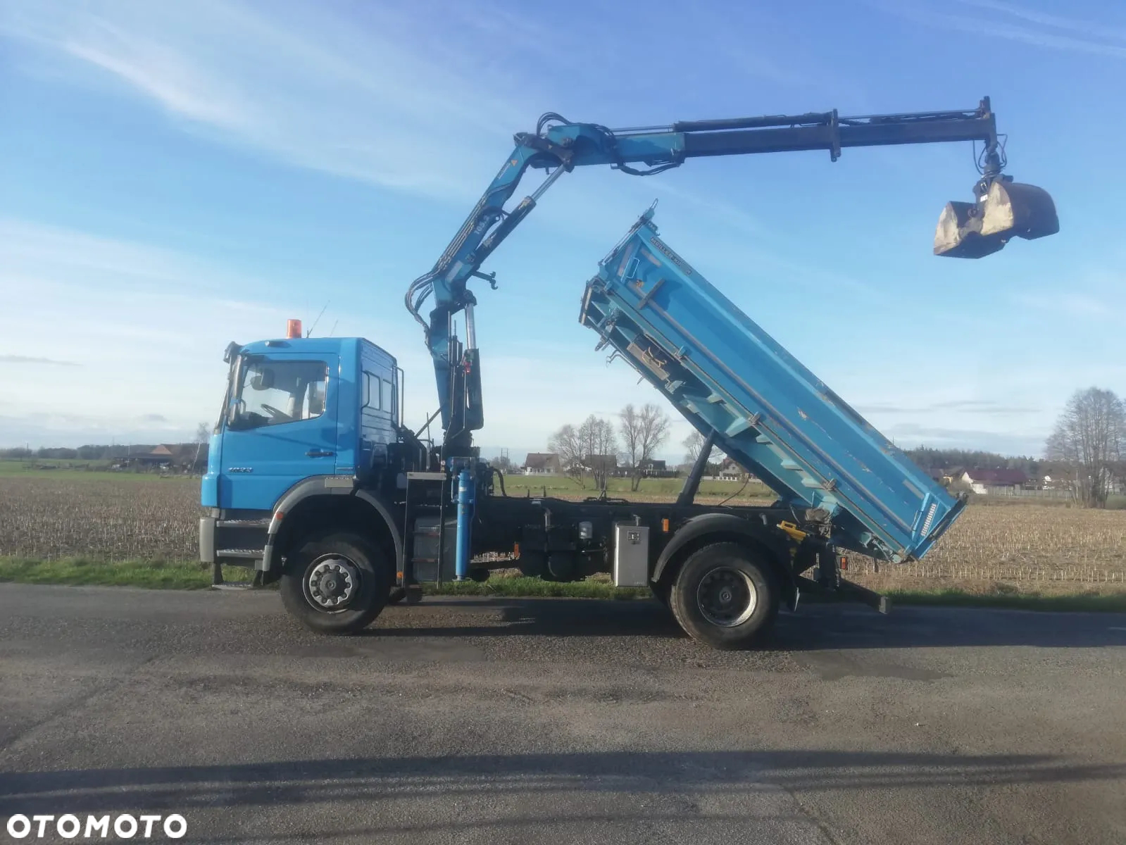 Mercedes-Benz axor 1833 , wywrotka z hds ,4x4 , z niemiec - 2