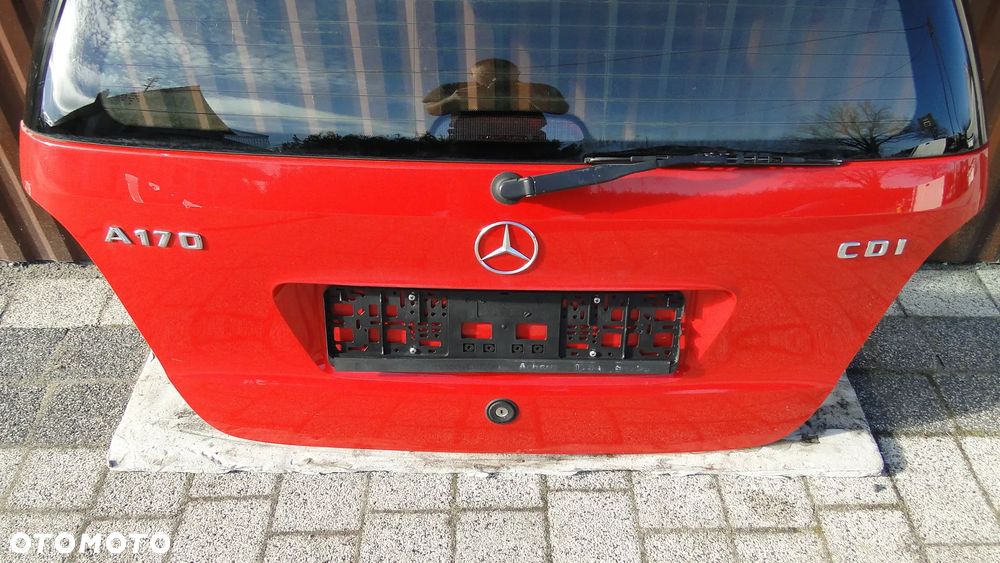 MERCEDES A-KLASA W168 KLAPA BAGAŻNIKA TYŁ TYLNA KOMPLETNA - 9
