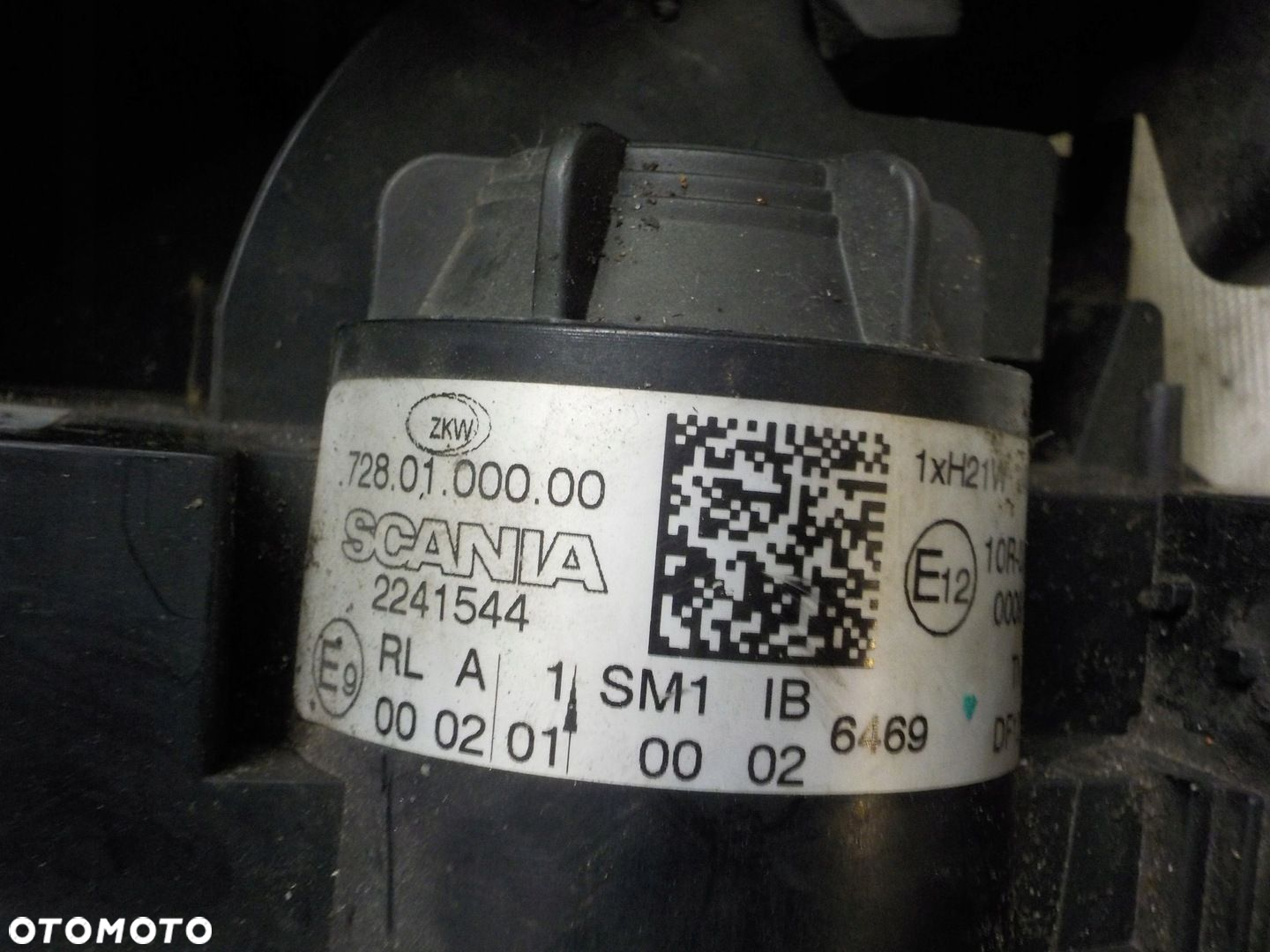 SCANIA R LAMPA LEWA H7 - 6