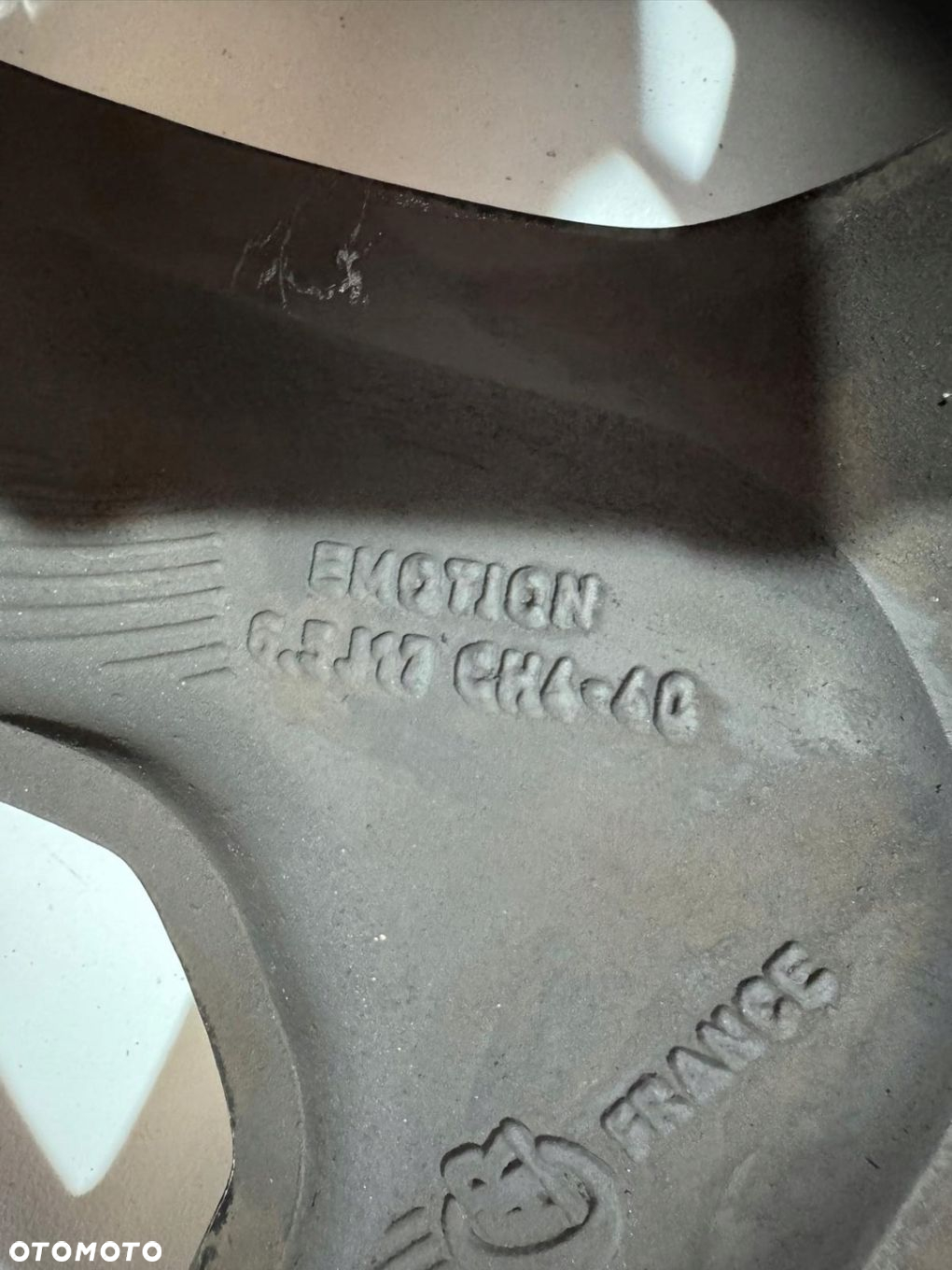 RENAULT CAPTUR CLIO SANDERO FELGA ALUFELGA 17" 6,5J 403001973R ORYGINAŁ - 6