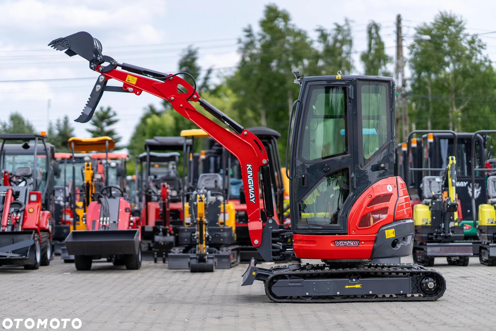 Kubota Kingway Engine KUBOTA SV20 Ramię SKR 22KM 3cyl 2000kg - 31