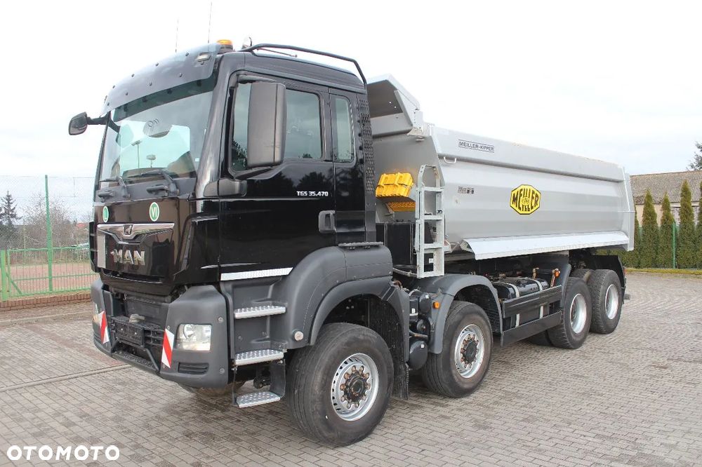 MAN TGS 35.470 8x6 WYWROTKA MEILLER KIPPER Z NIEMIEC