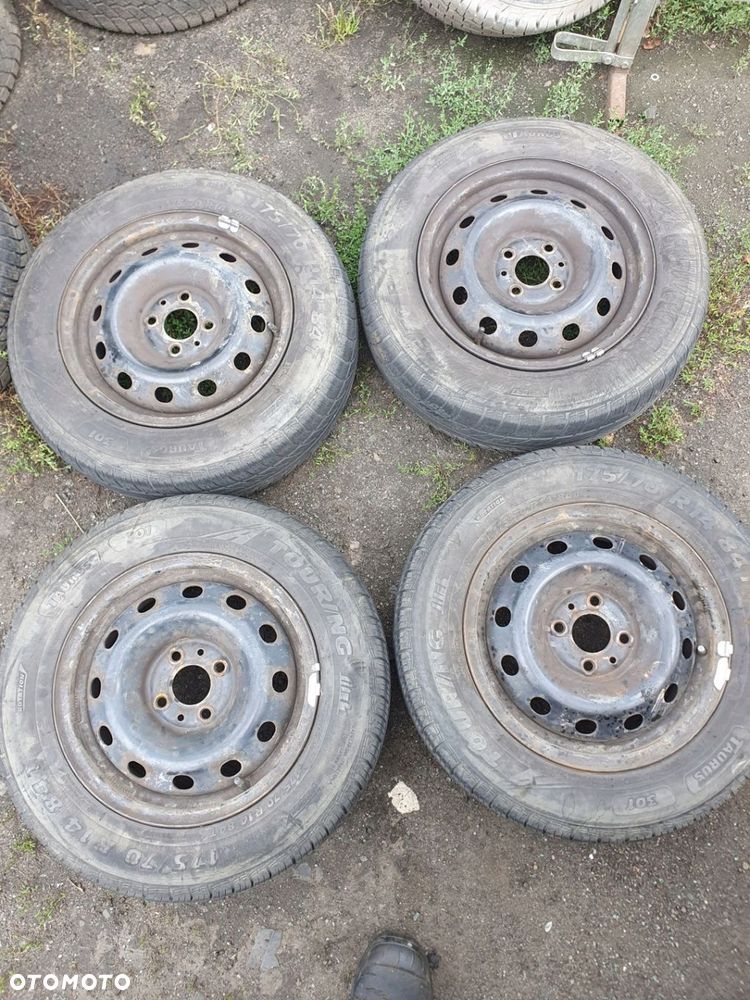 felga stalowa felgi stalowe 14" et 44 FIAT ALBEA proste zdrowe 4szt 4x98 - 3