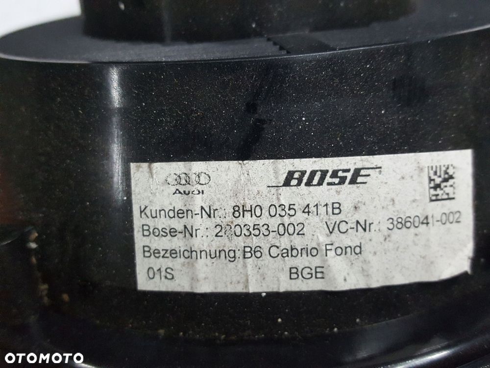 AUDI A3 8P 8P7 LIFT 08-12r CABRIO GŁOŚNIKI BOSE WZMACNIACZ 8P7035223H - 7