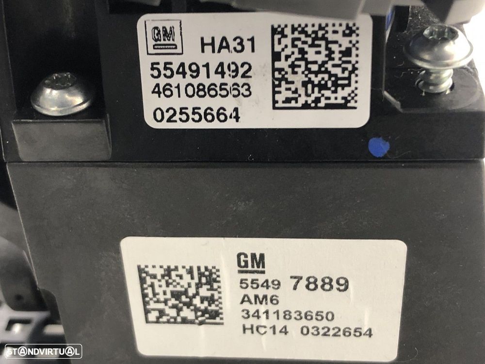 Seletor da caixa de velocidades Preto Usado OPEL ASTRA K Sports Tourer (B16) 1.6... - 4