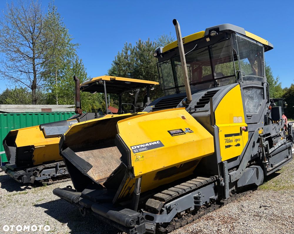 Dynapac Atlas Copco SD2500CS Rozściełacz Asfaltu na gąsienicach 2015rok układarka 2,5-5m Niwelacja, stan bdb - 3