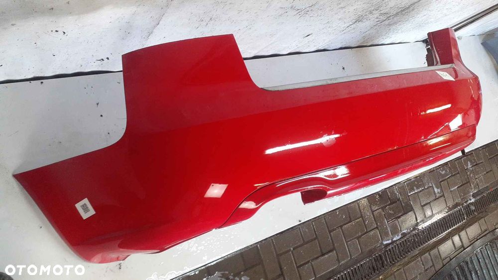 ^ ZDERZAK TYŁ TYLNY AUDI A4 B6 SEDAN S LINE LY3J CZERWONY - 2
