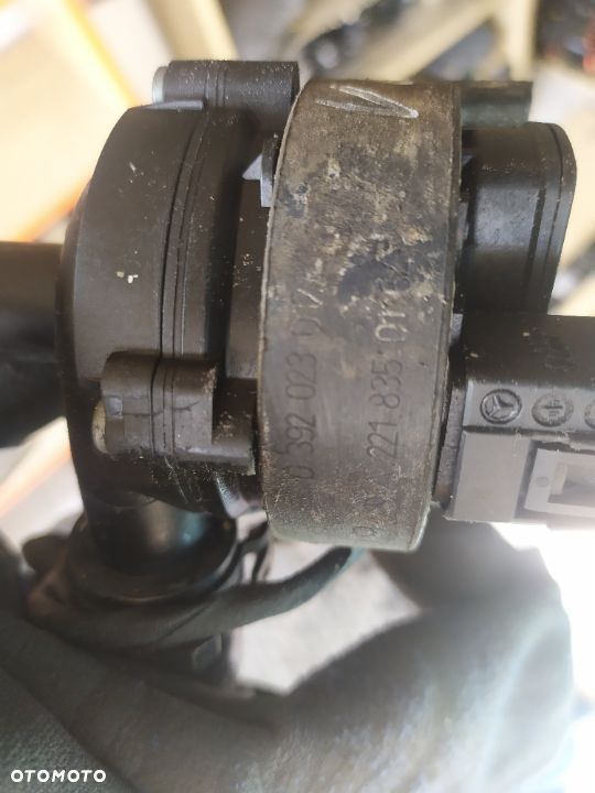 MERCEDES S 221 DODATKOWA ELEKTRYCZNA  POMPA WODY WIĄZKA PRZEWÓD  2218350164 - 2