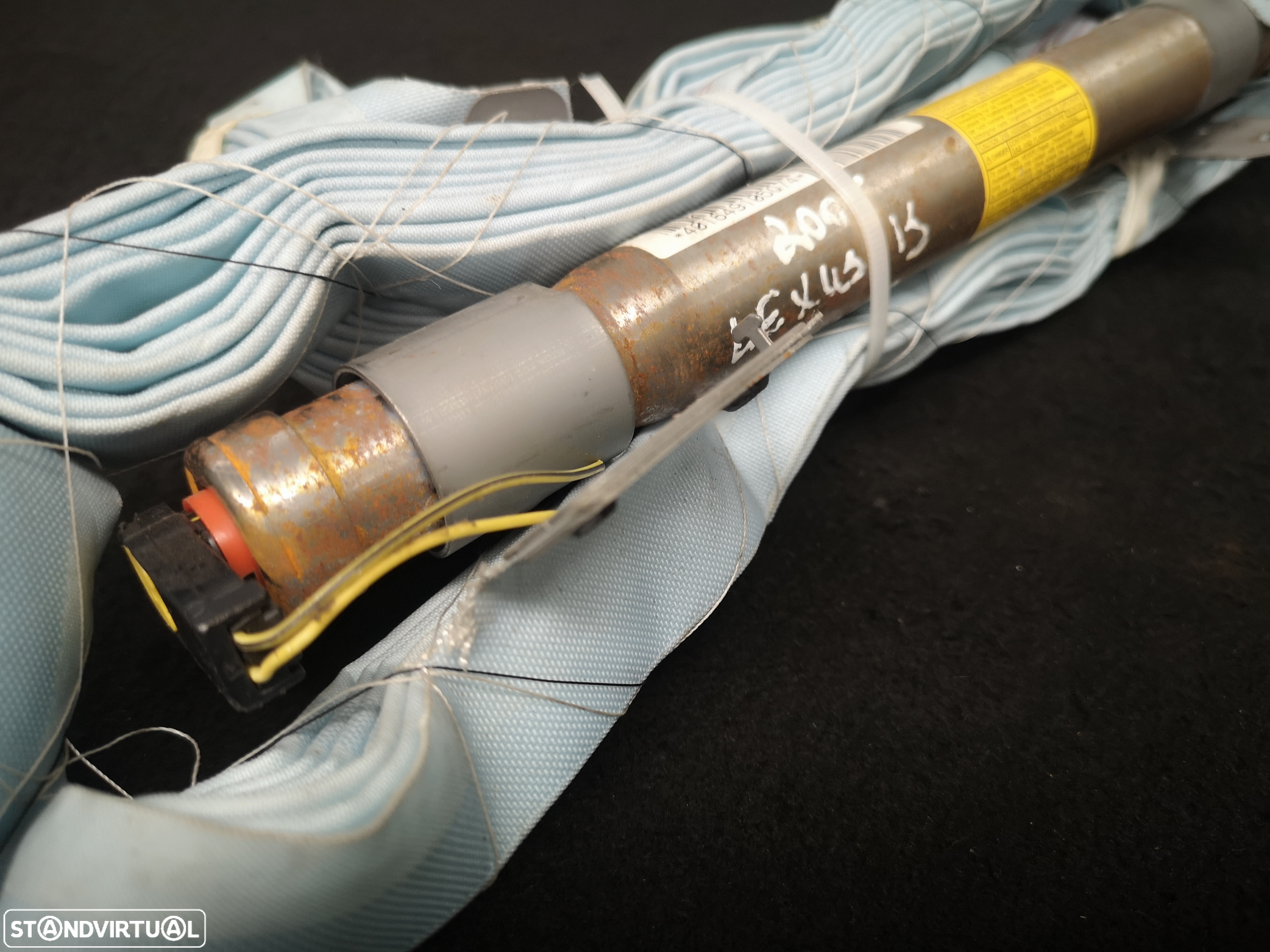 Airbag cortina originais direita  lexus is 2006 - 4