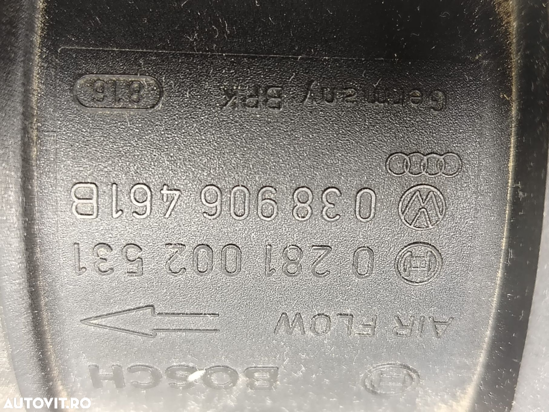 Debitmetru 1.9 tdi 038906461B Skoda Fabia 6Y [facelift] [2004 - 2007] - 3