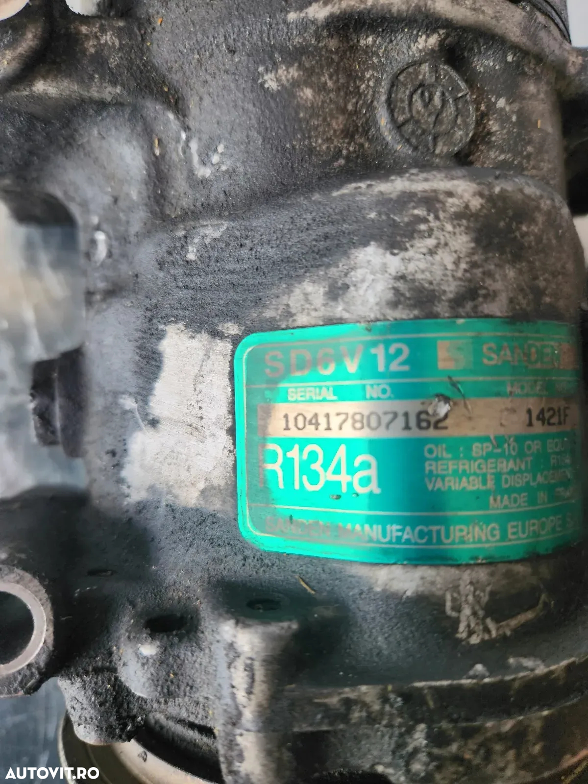 Compresor Clima Aer Conditionat AC Peugeot 206 Cod In Poze - 6