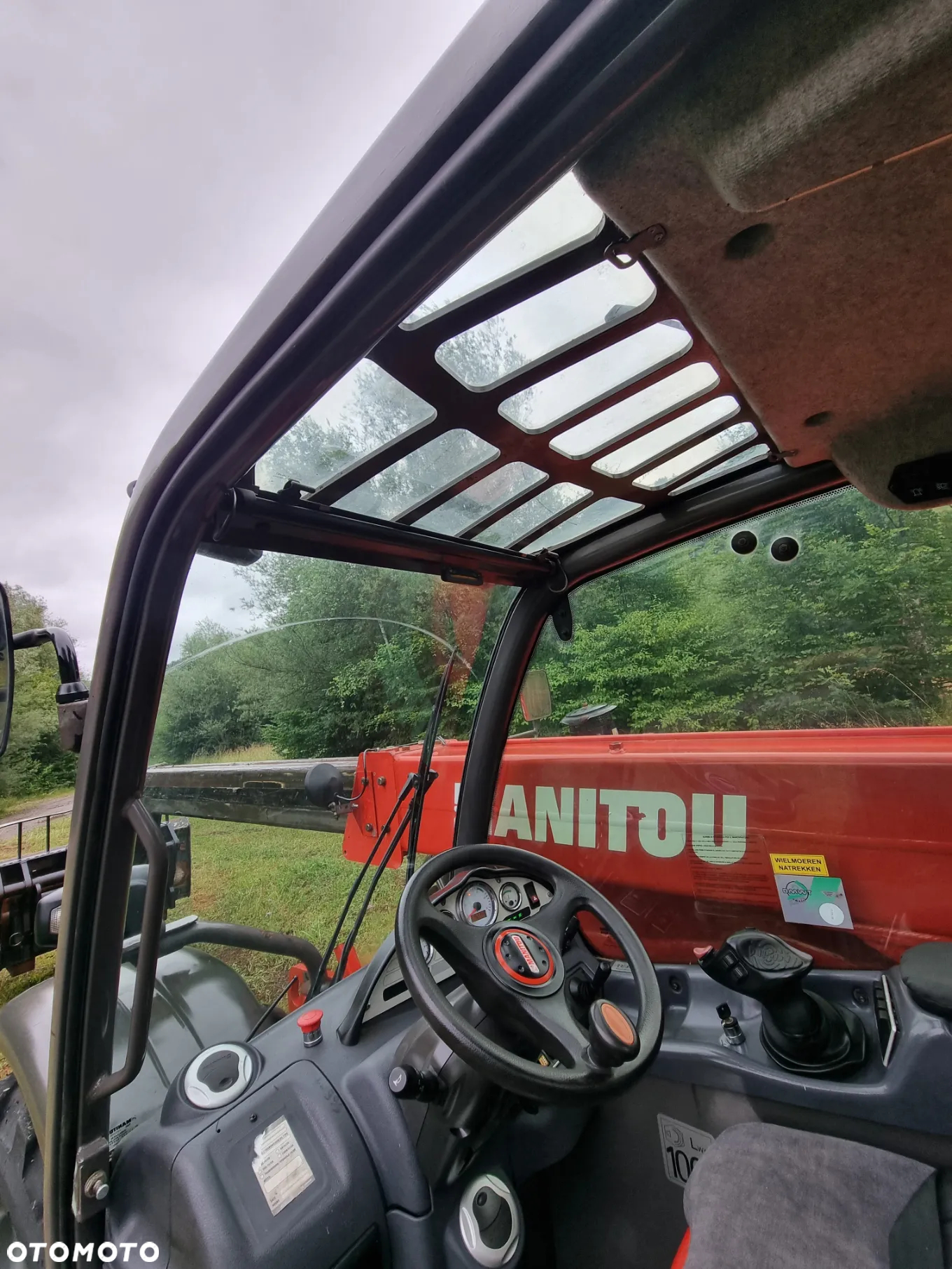 Manitou MVT 628 Ładowarka teleskopowa 6 metrów Udzwig 2,9tony idealny stan z Norwegii 2011r Niski przebieg Łyżka i widły - 35