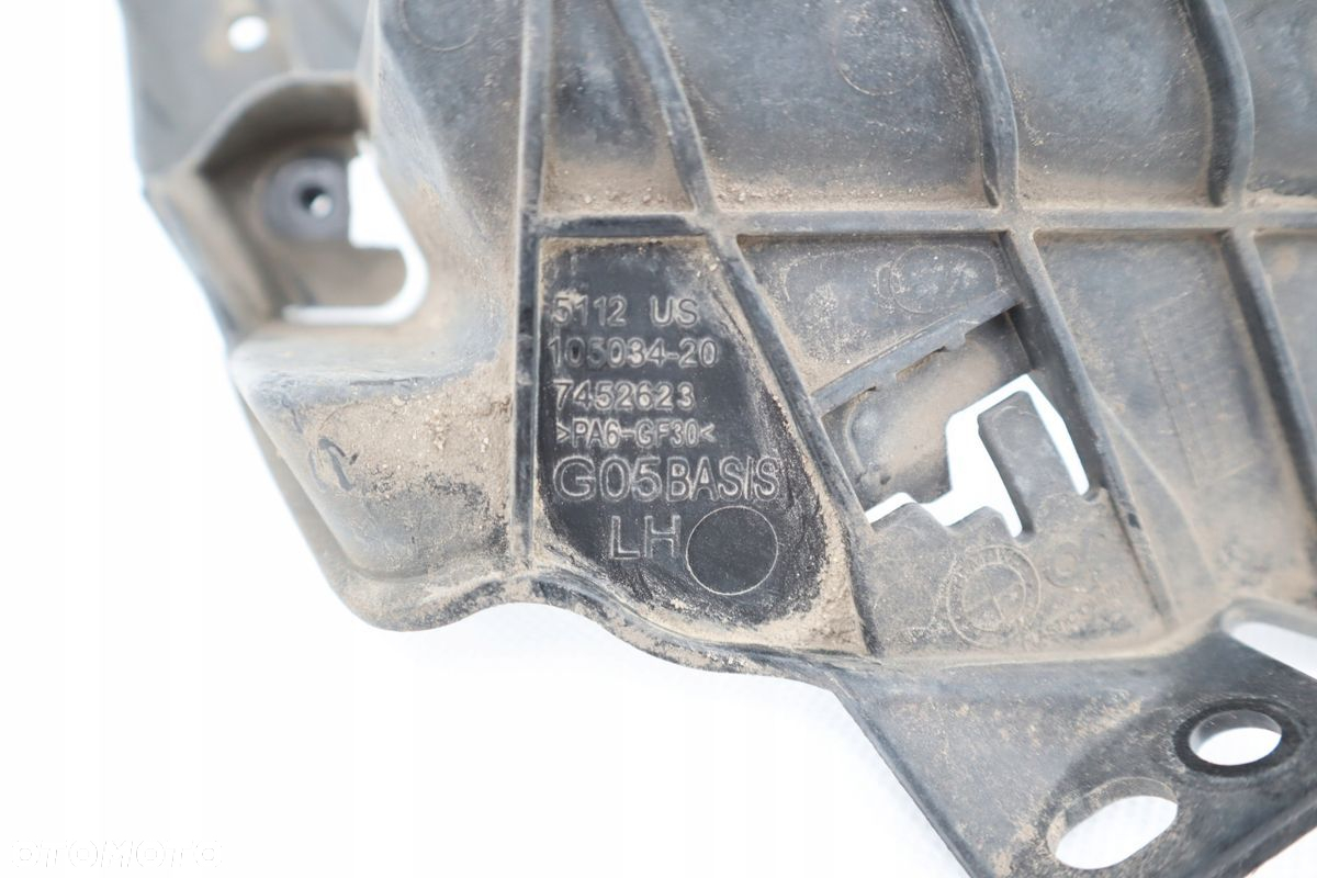 MOCOWANIE UCHWYT OSŁONY WYDECHU KOŃCÓWKA BMW X5 G05 BASIS LEWA 51127452623 - 3