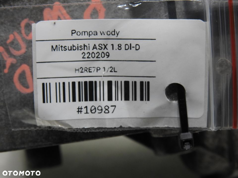POMPA WODY MITSUBISHI ASX 1.8 DID - 9