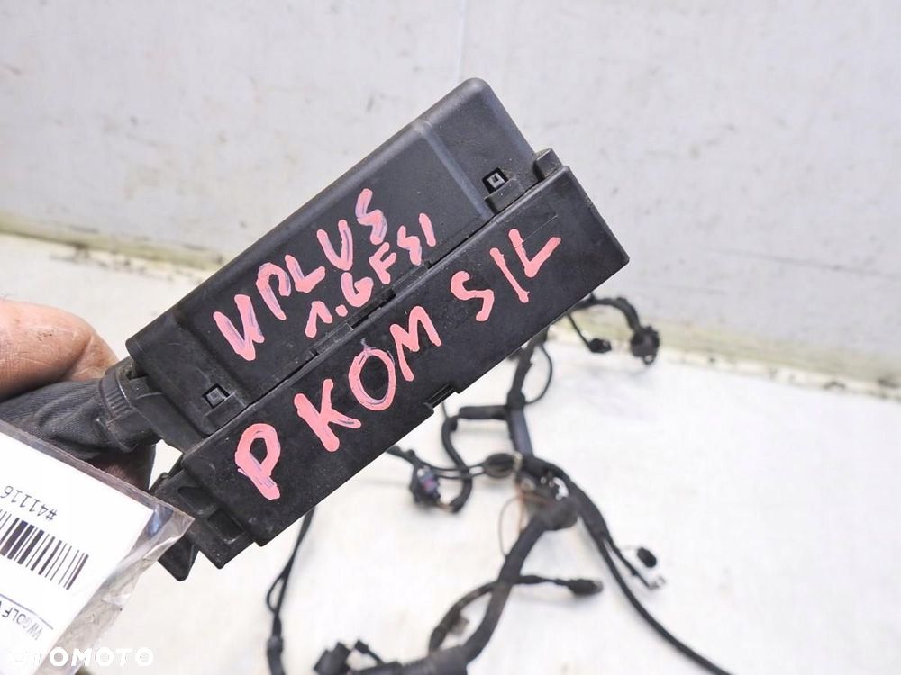 WIĄZKA INSTALACJA KOMORY SILNIKA PRAWA VW GOLF V PLUS 1.6 FSI - 2