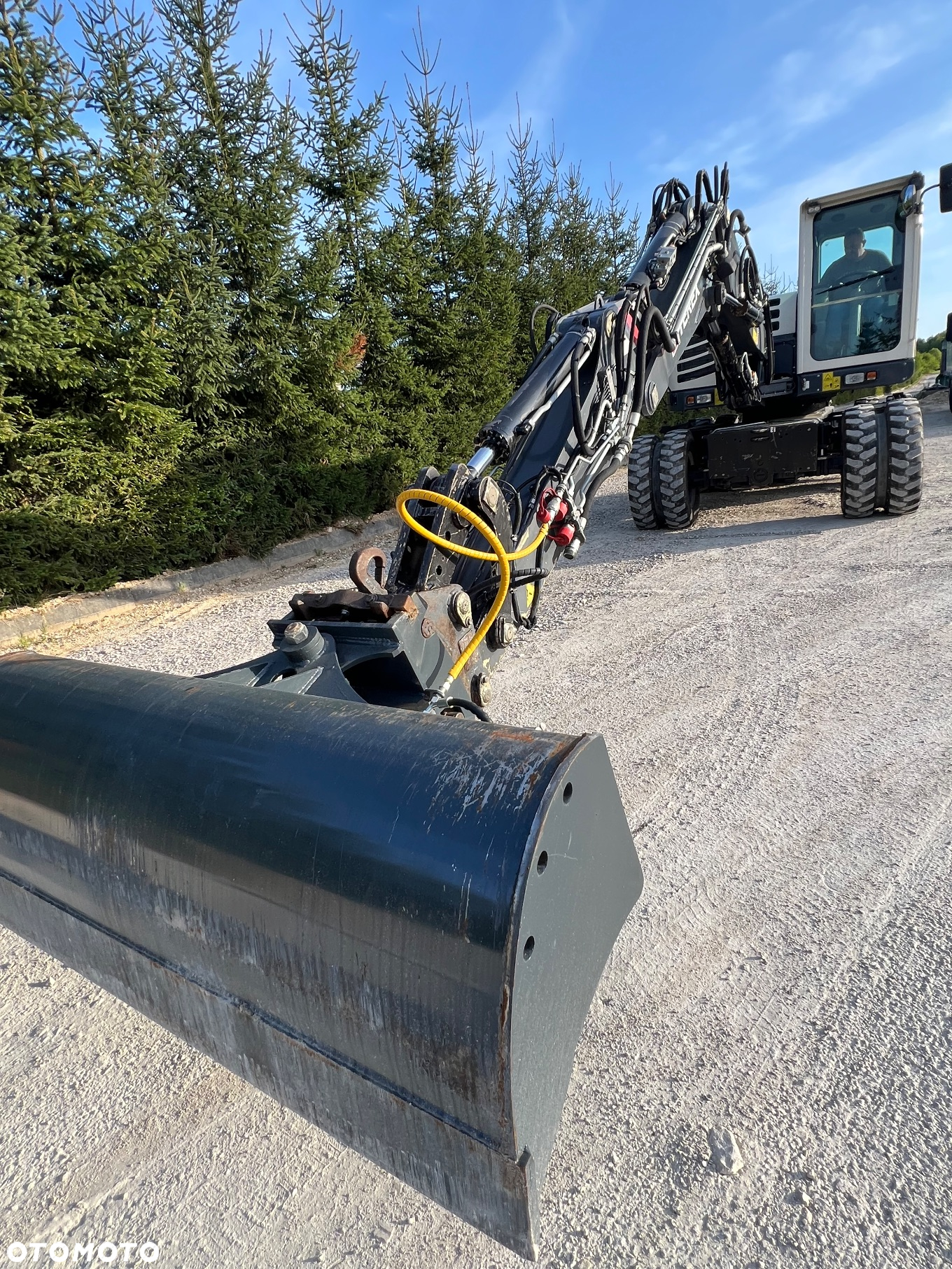 Terex Koparka kołowa TEREX TW110 3x łamane ramię TRIOLE BOOM wersja SPEED 4x4x4 2biegowa 40km/h 1 wł kpl dokumentów KLIMATYZACJA 11ton 4xoś skrętna TW 110  centr smarowanie Cat 313 DEUTZ Volvo Schaeff Jcb - 8