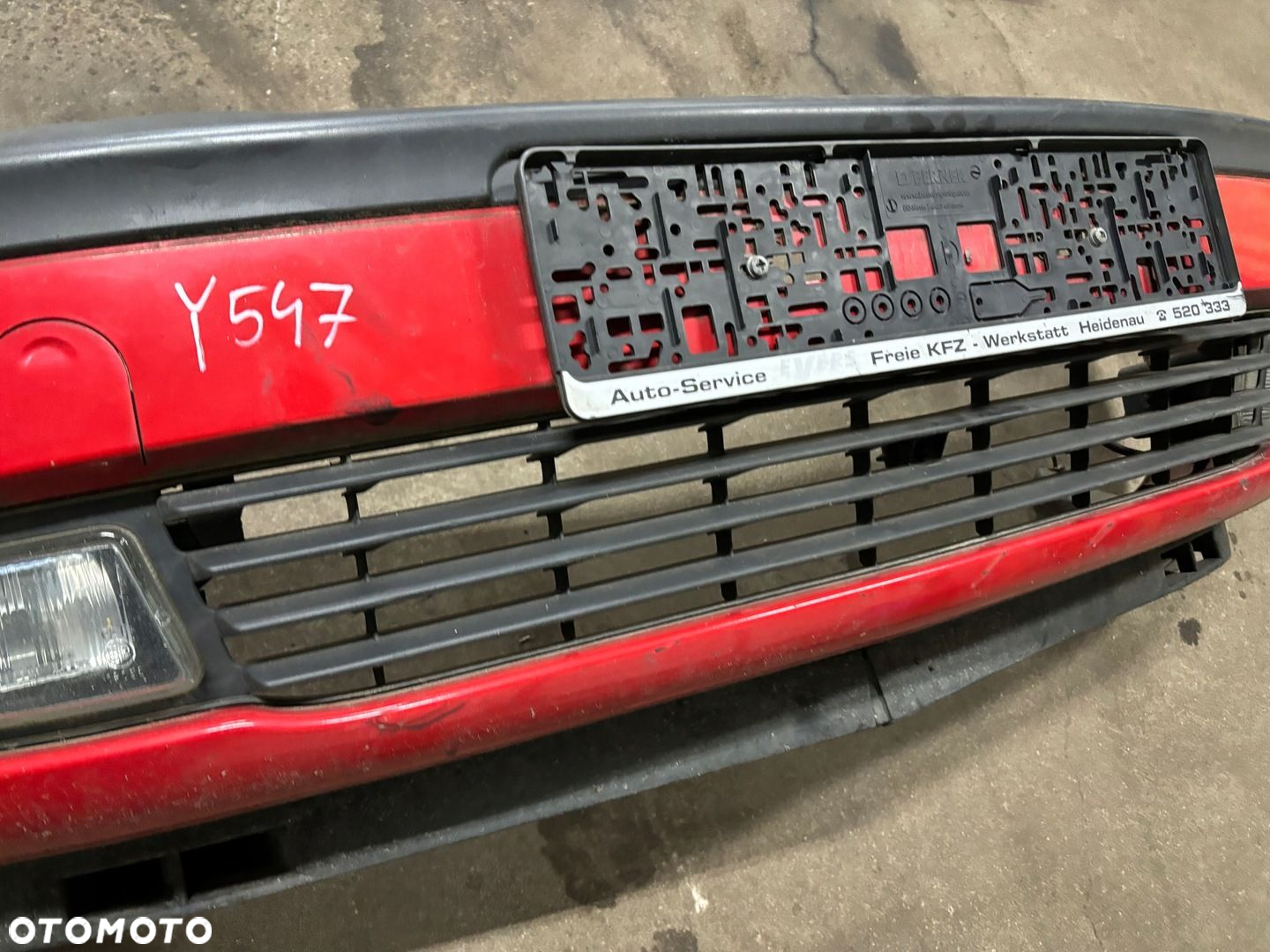 OPEL ZAFIRA A I 1 ZDERZAK PRZÓD KOMPLETNY PRZEDNI KOLOR Y547 - 6