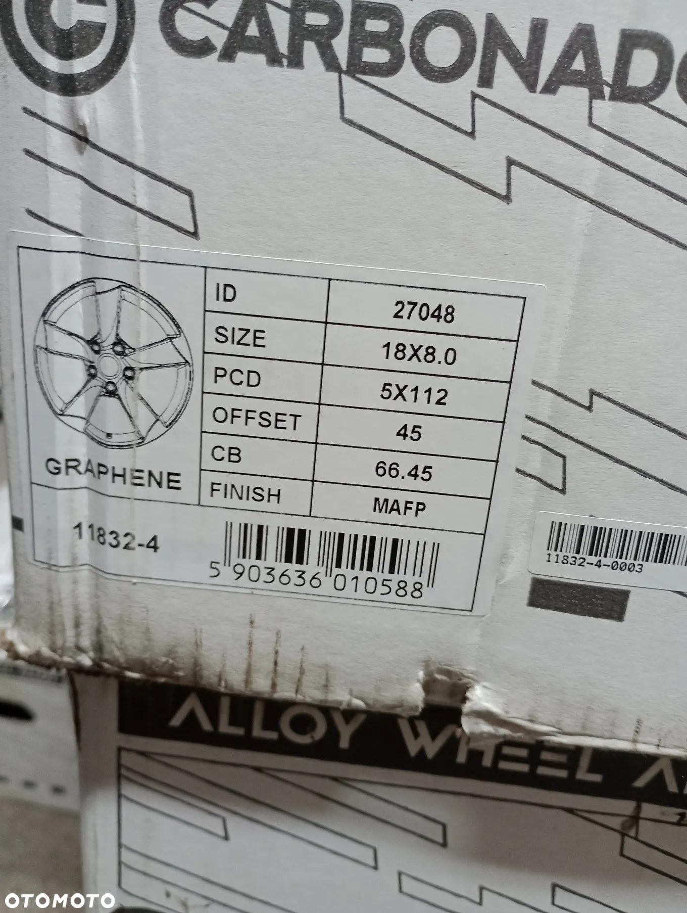 FELGI ALUMINIOWE NOWE 5x112 R18 ET45  AUDI ROTOR A3 A4 A6 A8 Q2 Q3 TT SQ2 - 7