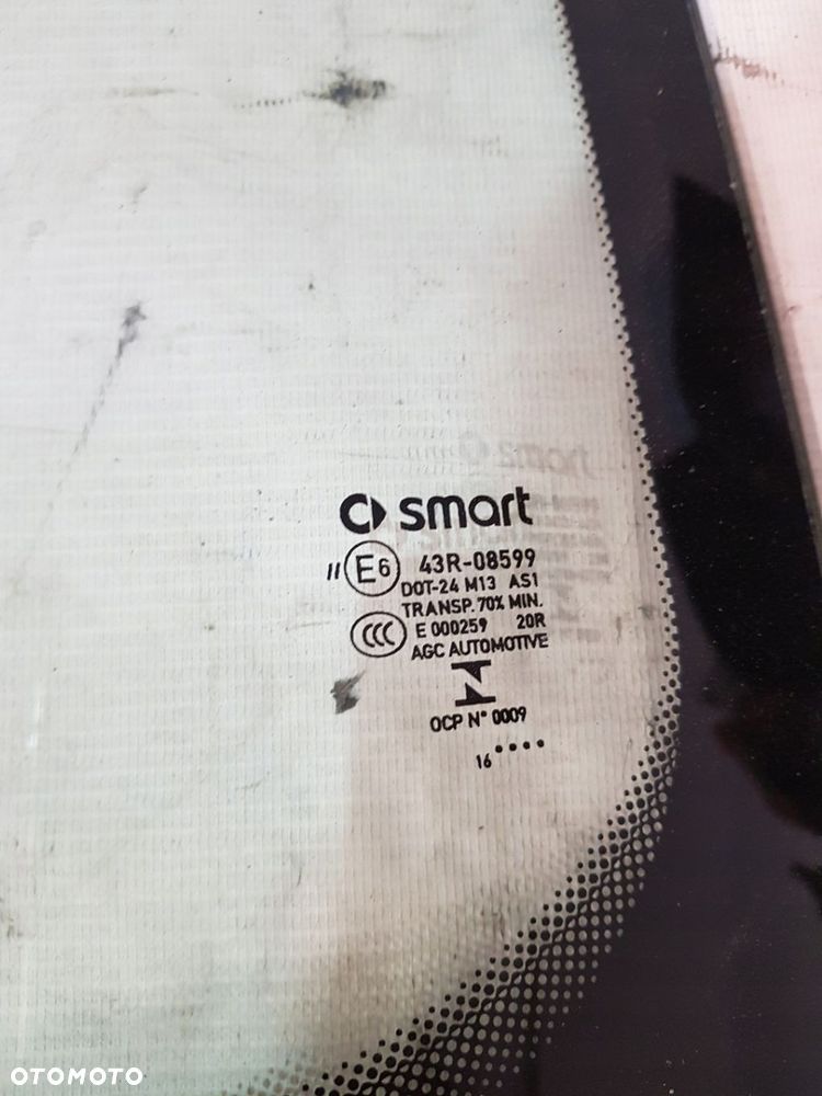 SZYBA CZOŁOWA ORYG SMART FORTWO II 451 EU - 7