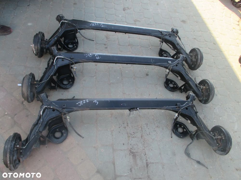 belka zawieszenia oś Honda Jazz II 02/08 Bębny ABS Orginał bez rdzy super stan - 2
