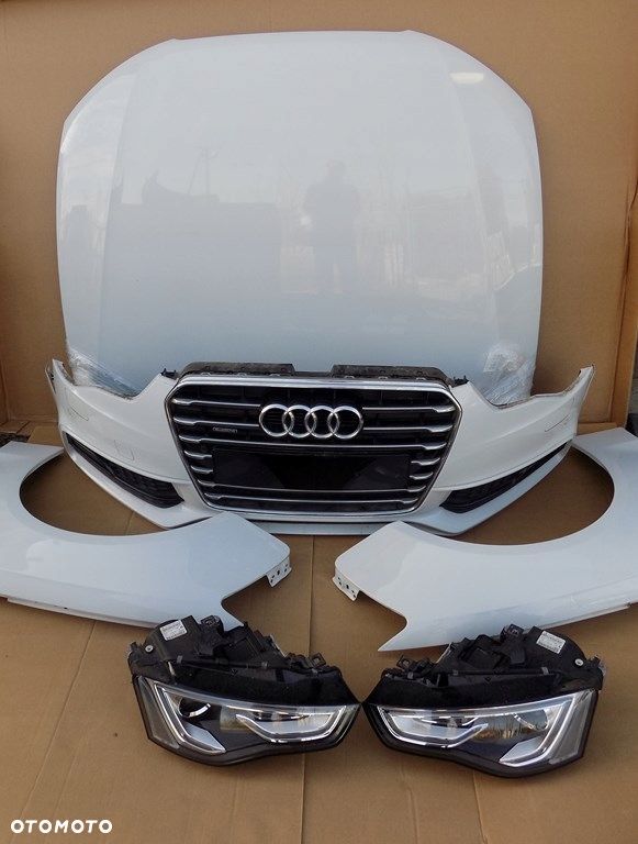 dw audi a5 s-line ly9c zderzak 4pdc maska błotniki xenony skrętne pas - 1