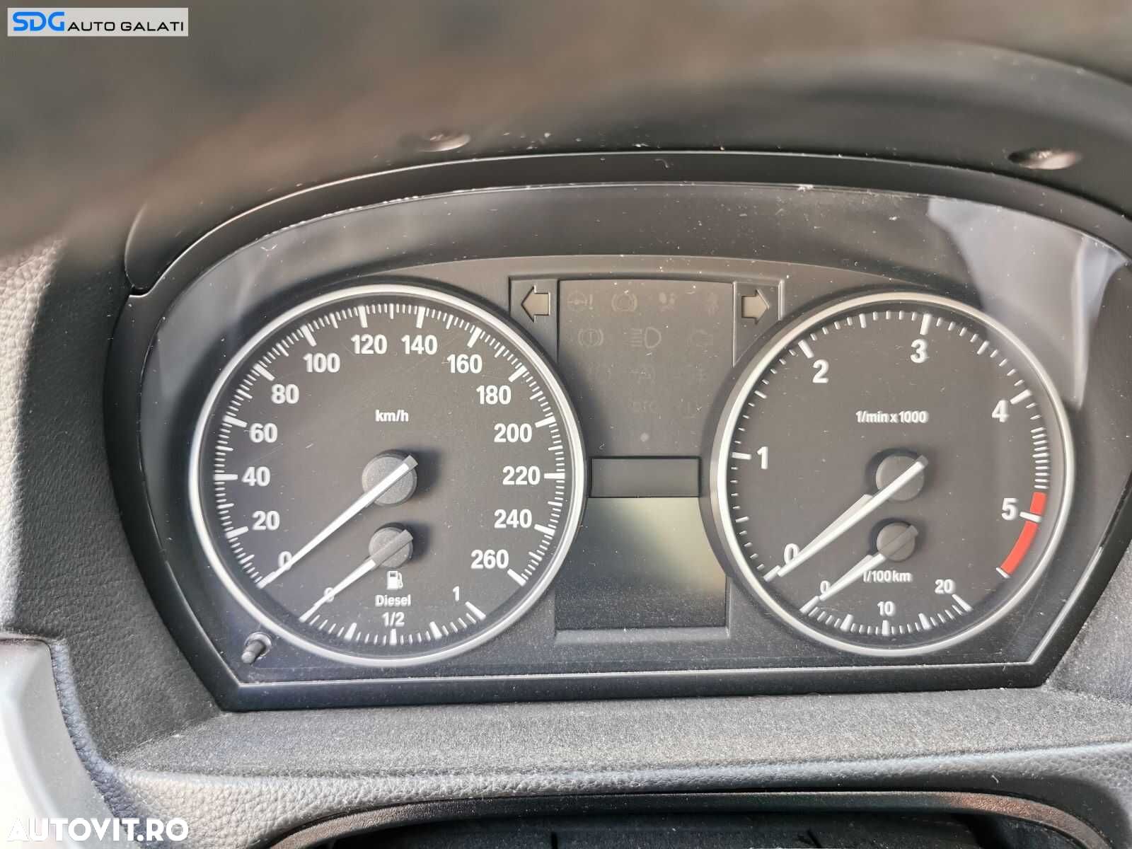 Ceas Ceasuri Cluster Instrumente Bord in KM BMW Seria 3 E90 E91 2004 - 2011 [0572] - 1