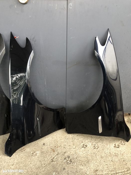 Aripa aripi stanga dreapta capota fata F10 F11 originale bmw 520dcod 354 titan silver argintiu titanium silver - 9
