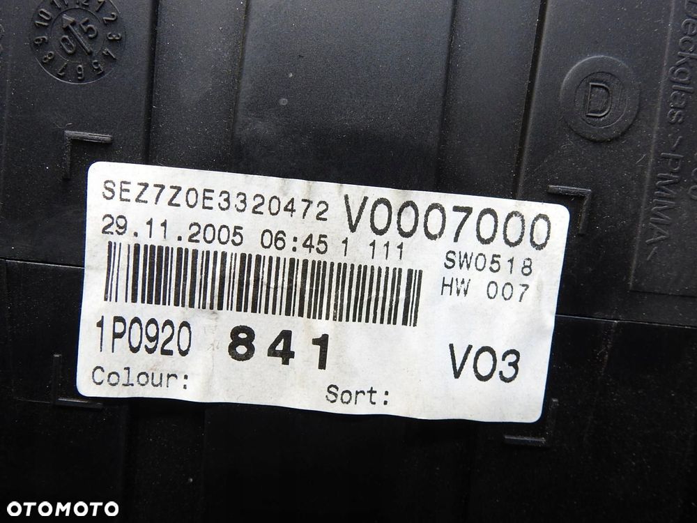 ZESTAW STARTOWY SEAT LEON II 2.0 FSI - 12