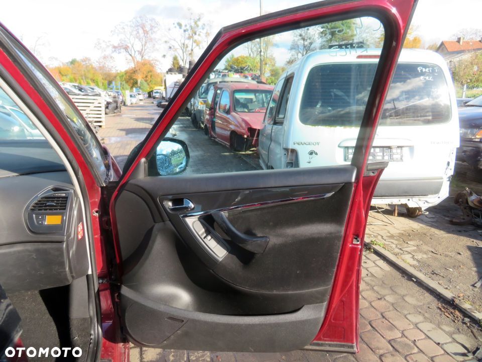 DRZWI PRZEDNIE PRAWE C4 GRAND PICASSO I KHLD 9004Y0 9004AE CZERWONY BURLAT CITROEN 2006-2010 - 5