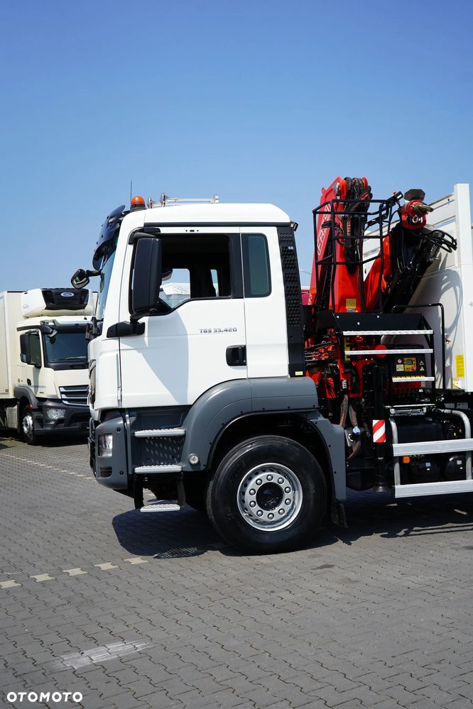 MAN / TGS / 33.420 / E 6 / WYWROTKA + HDS / FASSI F 175 / 6 X 4 / HYDROBURTA - 34