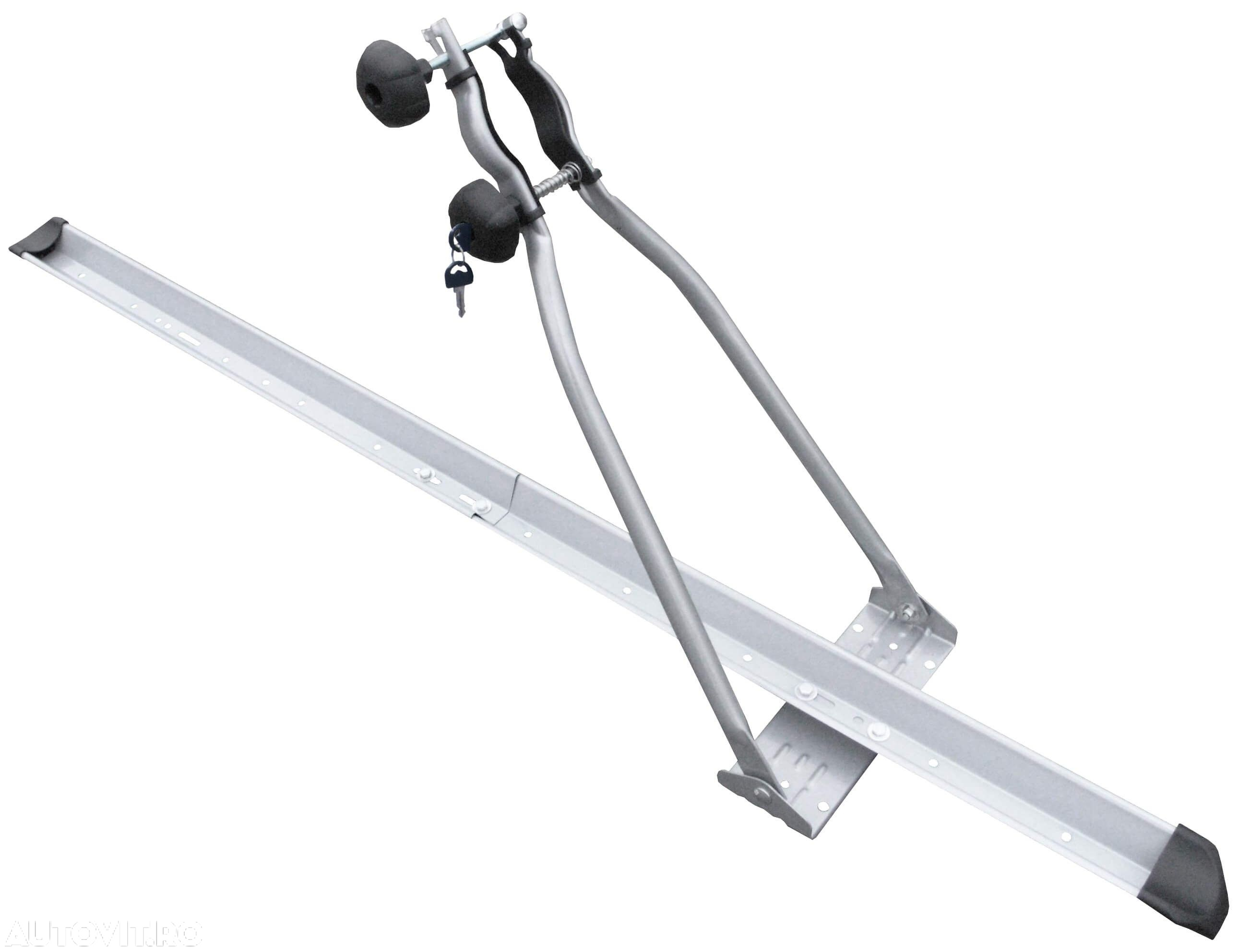 Suport bicicleta auto Menabo Huggy Lock pe bare transversale - 2