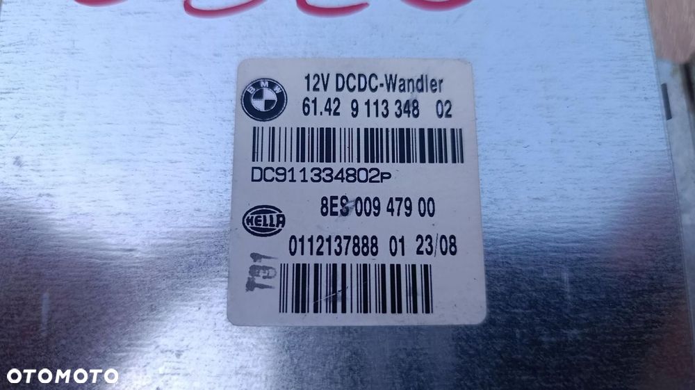 STEROWNIK SILNIKA KOMPUTER ECU BMW E87 1.6B 9113348 - 2