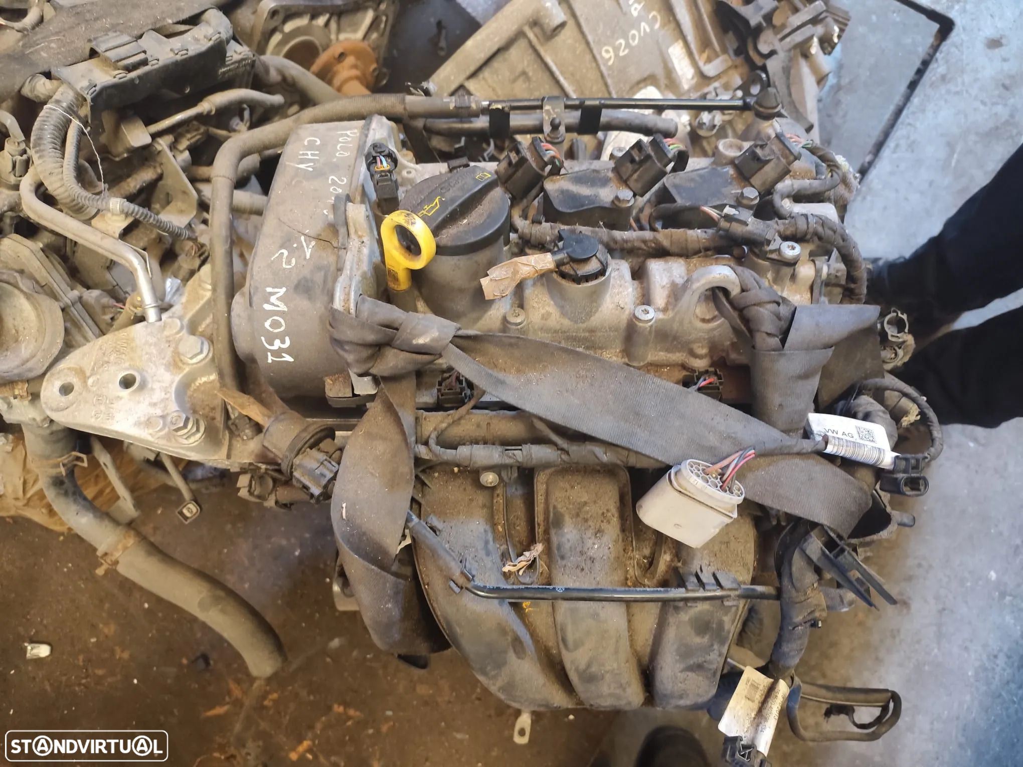 VW POLO 6R MOTOR 1.0 GASOLINA REF: CHYC - M031 - 1