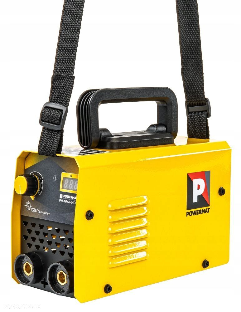 SPAWARKA INWERTOROWA IGBT MMA 5,8 kVA 20-140A  POWERMAT PM-MMA-140L - 5