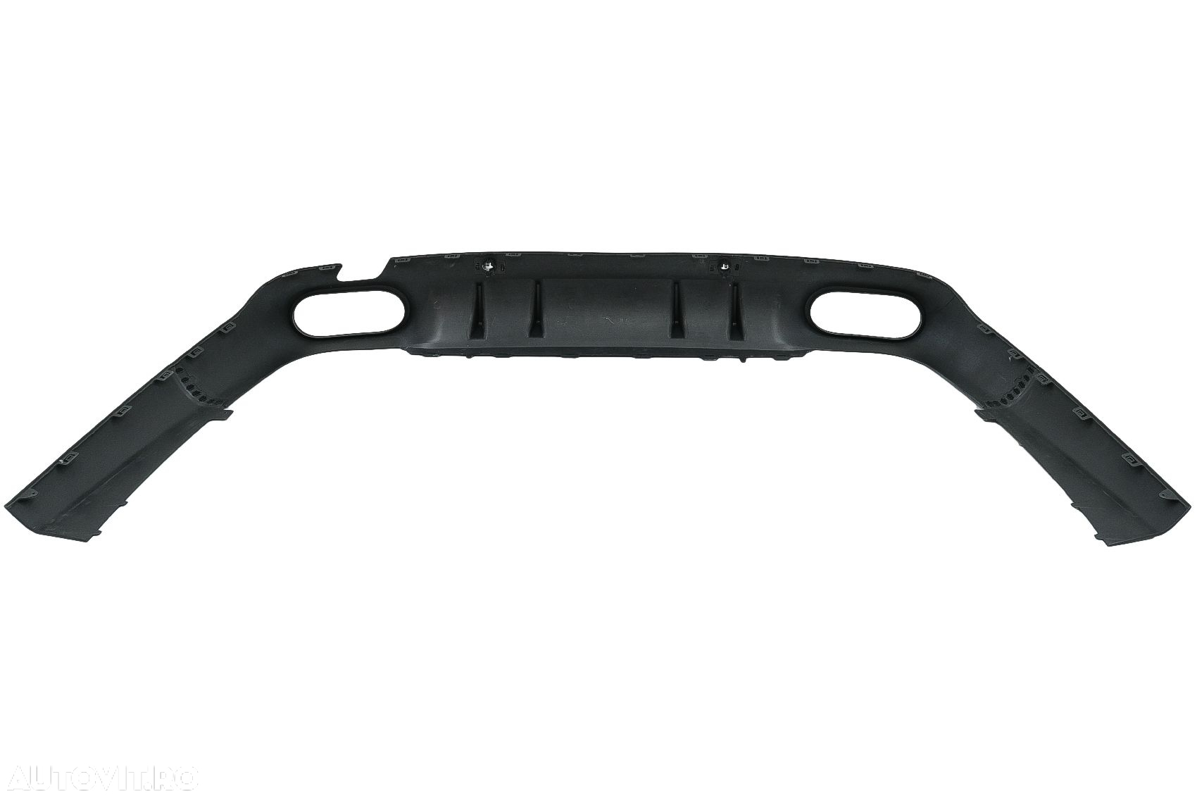Difuzor Bara Spate cu Ornamente toba compatibil cu Mercedes CLS-Class - 5