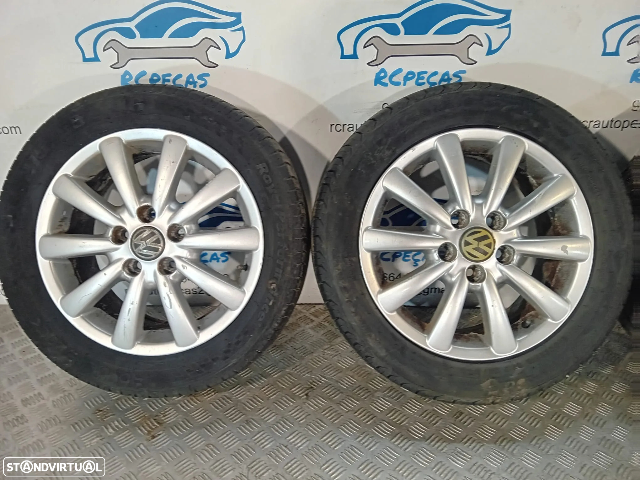 Jantes 17 Originais VW Sharan 7M3601025G 7J 16 ET59 - 6