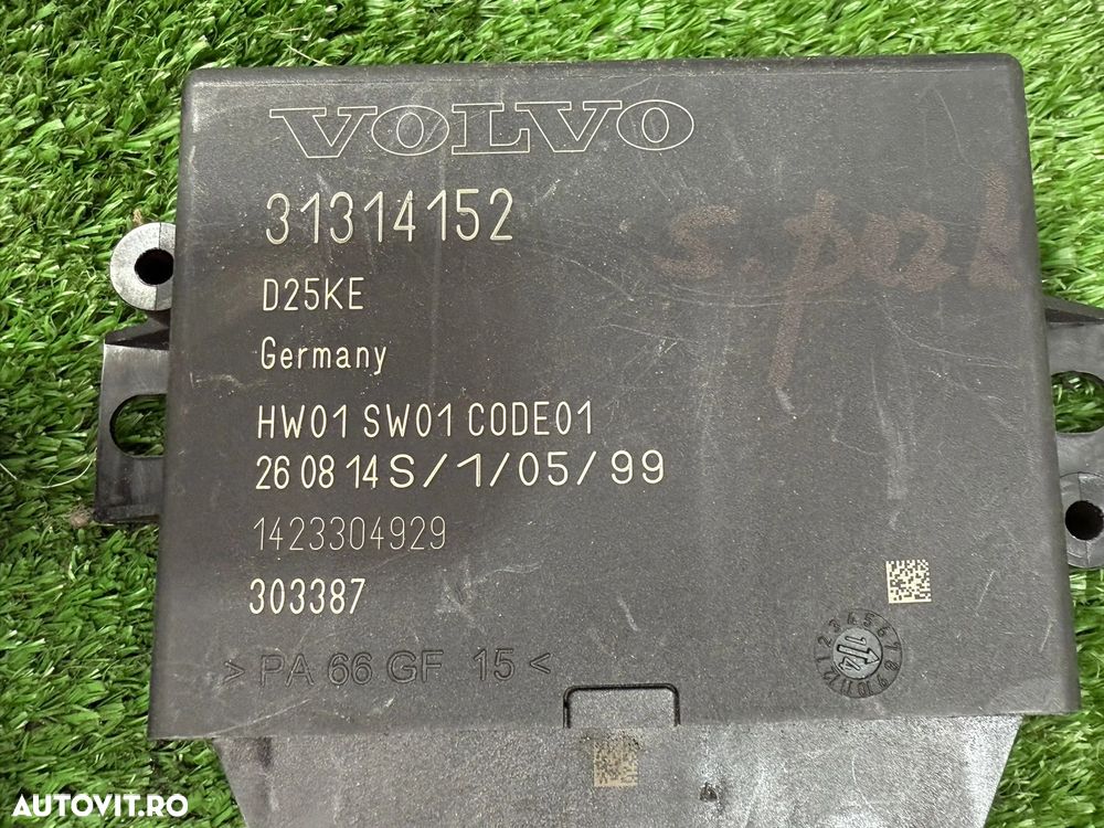 MODUL PARCARE VOLVO V40 2.0 DIESEL 2015 2012-2019 COD OEM 31314152 - 1
