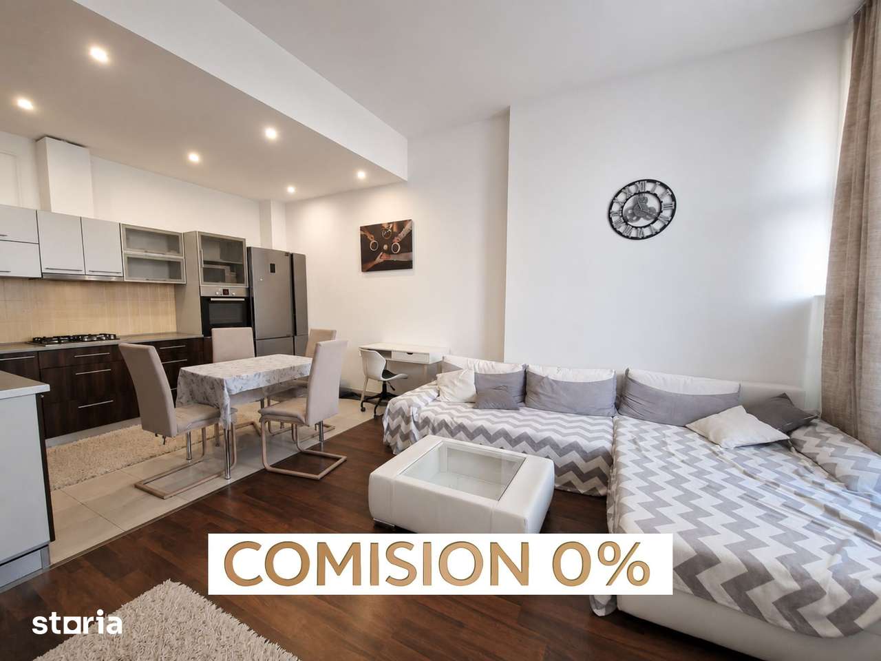 De Inchiriat Apartament 2 Camere, Etaj 1, 69 mp, Terasa, Zona Soarelui — fotografia 1