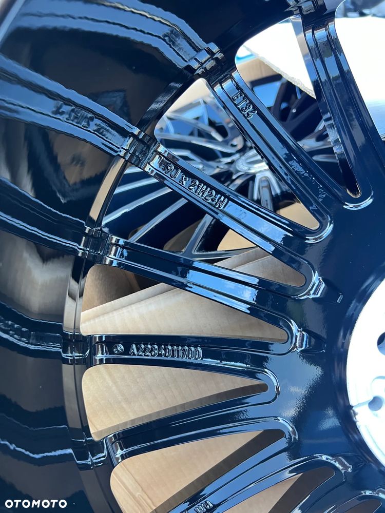 Oryginalne Black Piano W223 S klasa Przód/Tył 21"  AMG - 12