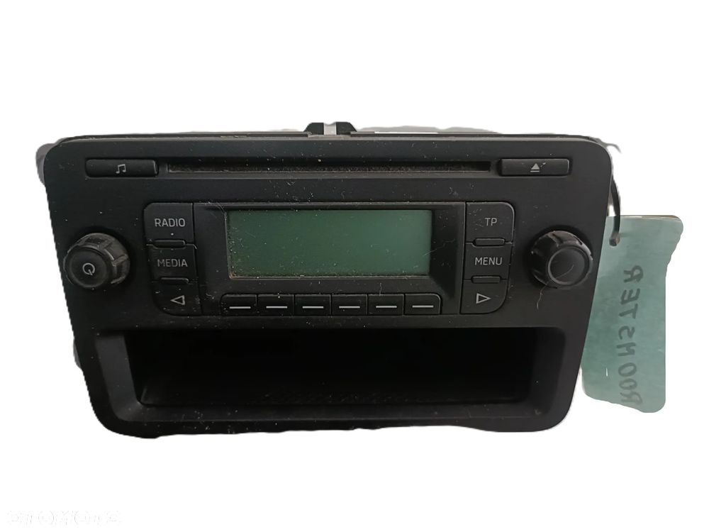 SKODA ROOMSTER 06-15 radioodtwarzacz radioodbiornik radio 5J0035152D * - 1
