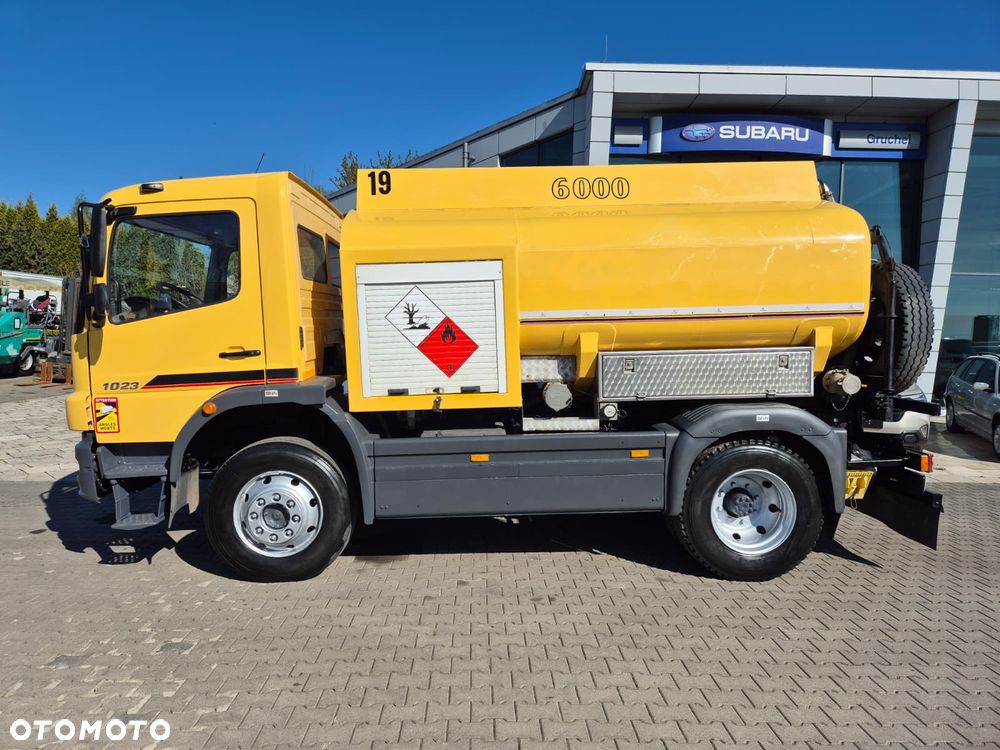 Mercedes-Benz 1023 AK 4X4 / NAPĘD 4 KOŁA / CYSTERNA / 6200L / ADR / SERWISOWANY / UNIKATOWY / MOŻLIWOŚĆ SAMEJ RAMY / AXOR / ATEGO / BLOKADA MOSTU - 12