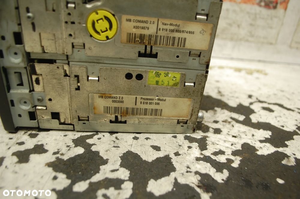 RADIO NAWIGACJA A2108204889 MERCEDES ML W163 - 3