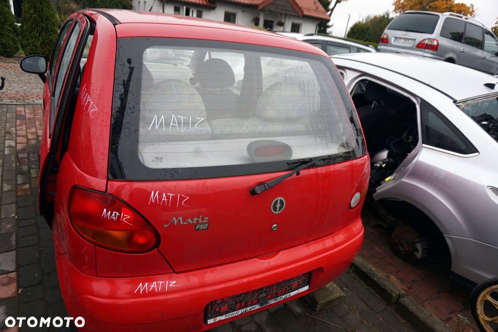 KLAPA BAGAŻNIKA TYLNA MATIZ M100   CZERWONY DAEWOO 1998-2007 - 2
