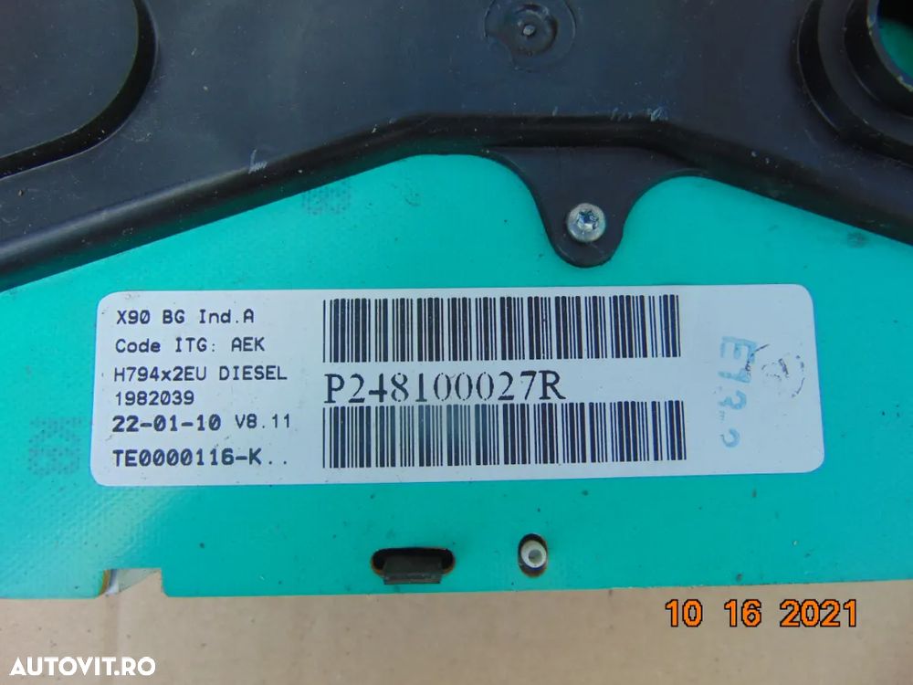 Ceasuri Dacia Duster diesel 2009-2013 ceasuri bord dezmembrez duster 1.5 - 4