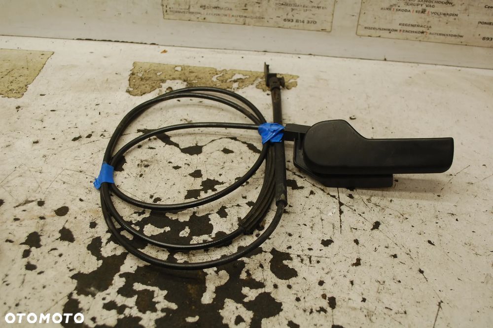 UCHWYT OTWIERANIA MASKI LINKA 1J1823633A VW TOURAN GOLF AUDI SEAT SKODA FABIA II 1Z1823536 1J1823633 VW POLO IV 6Q1823026 - 4