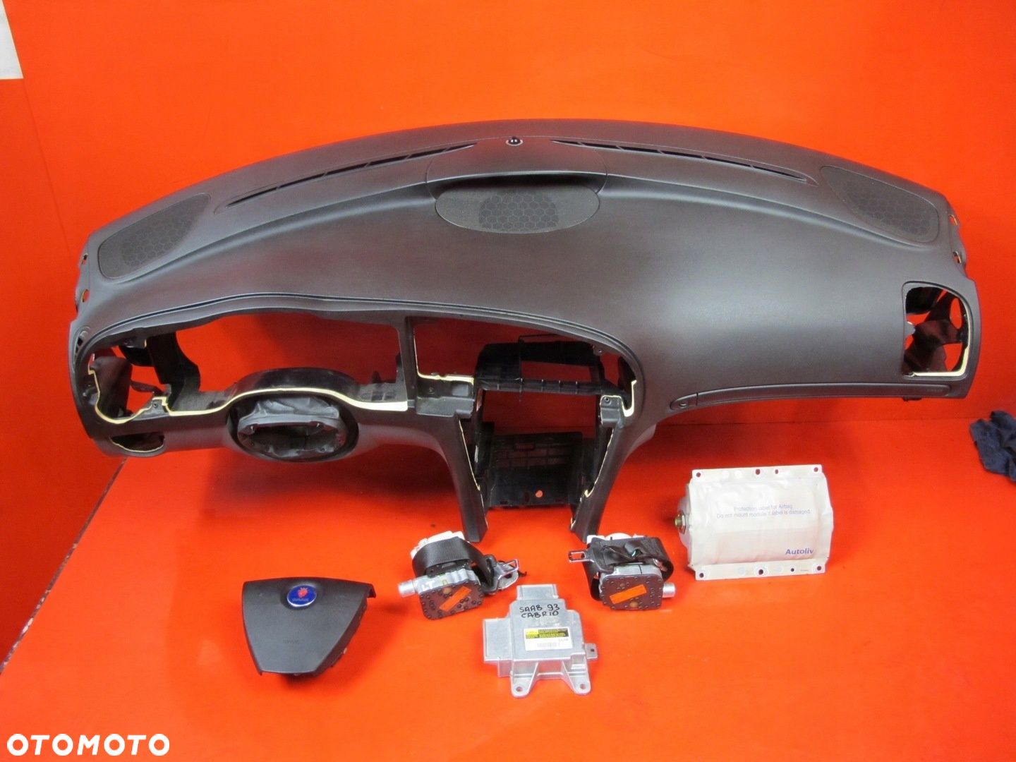 SAAB 93 9-3 II 2 DESKA KONSOLA PODUSZKI AIRBAG EU - 1