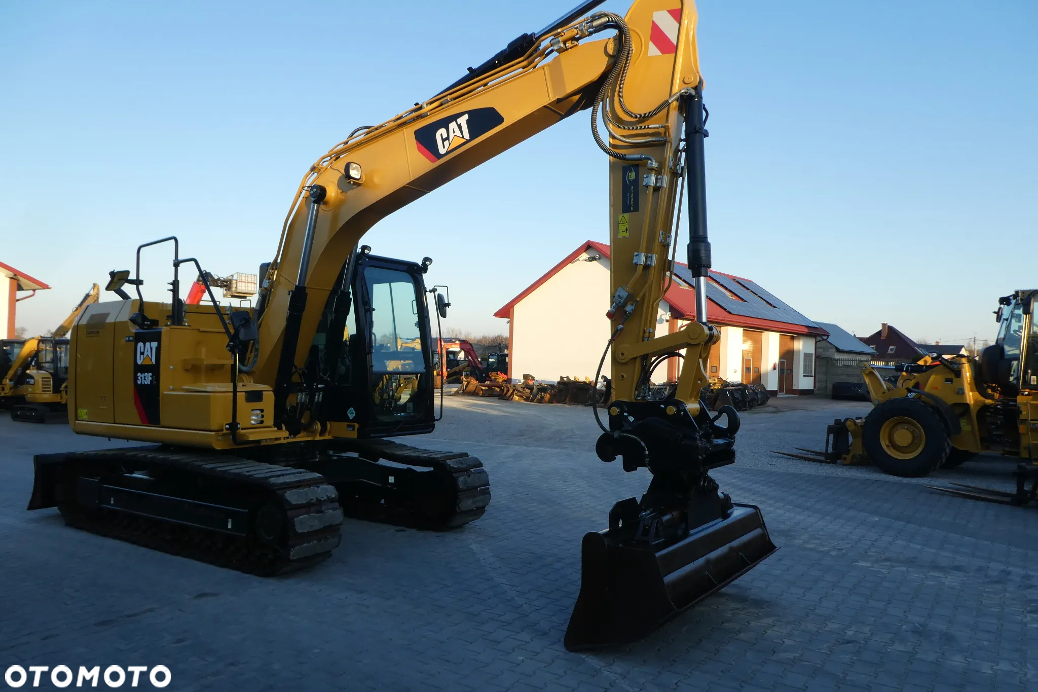 Caterpillar 313FL Z NIEMIEC Z PŁUGIEM - 7