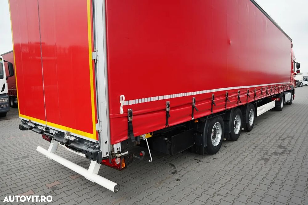 DAF XF 480 / KIT / LOWDECK / SSC / + WIELTON / CORTINĂ / MEGA / BDE / LIFT / SAF - 15